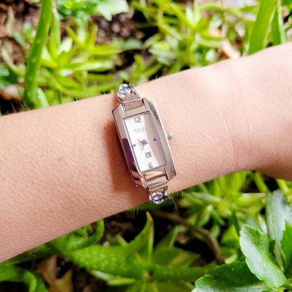 Classic Silver Rhinestone Next Watch - Picture 3 of 10